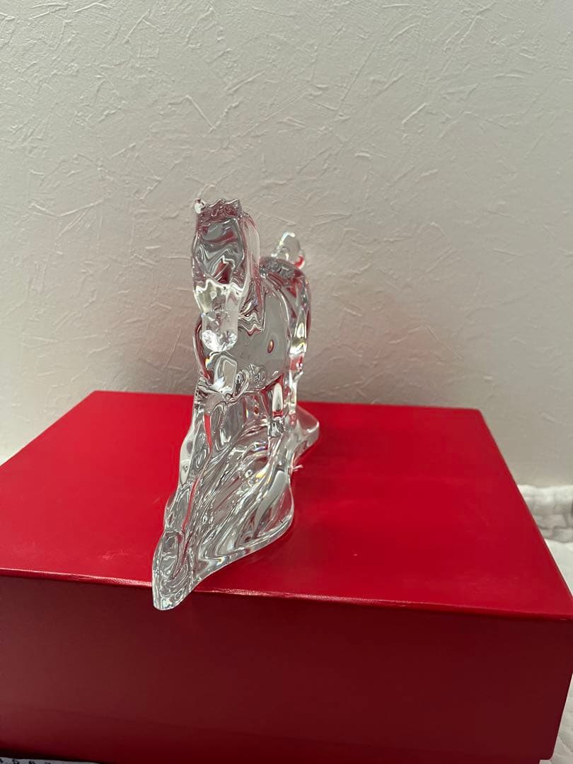 翌日発送】極希少 特大 Baccarat バカラ ホース 約30cm 3kg