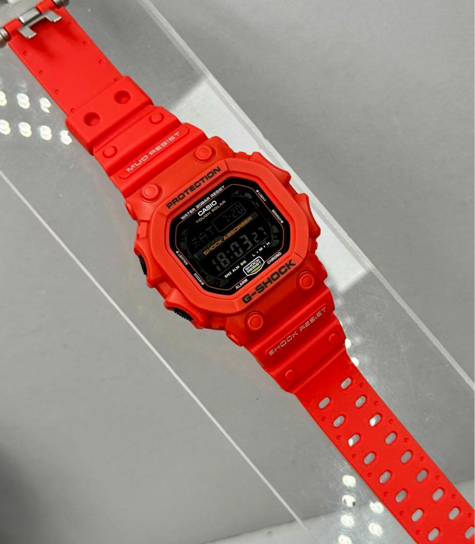希少 極美品 G-SHOCK GX-56 タフソーラー レスキューオレンジ GX