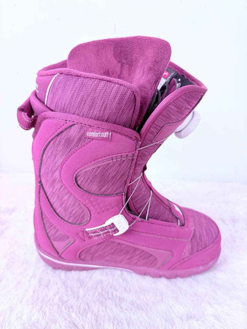 綺麗です♪HEAD GALORE BOA 23.5cm レディース スノボブーツ