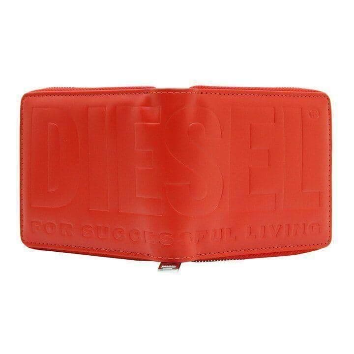 DIESEL ディーゼル 折り財布 レッド 2つセット - メルカリ