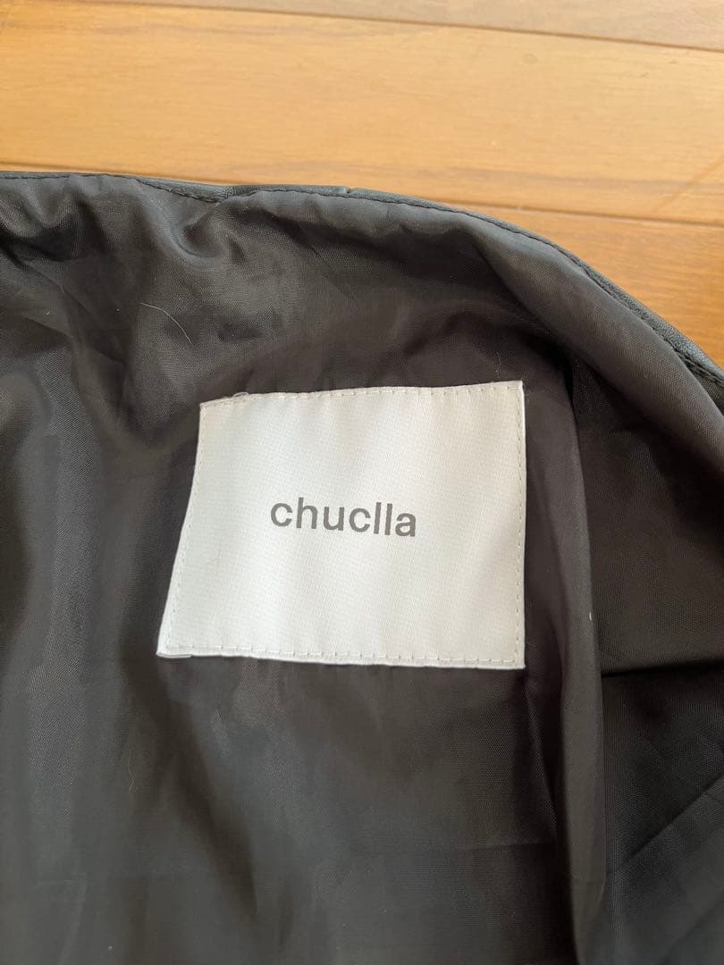 ☆chuclla PUレザー サークルダウンベスト - メルカリ