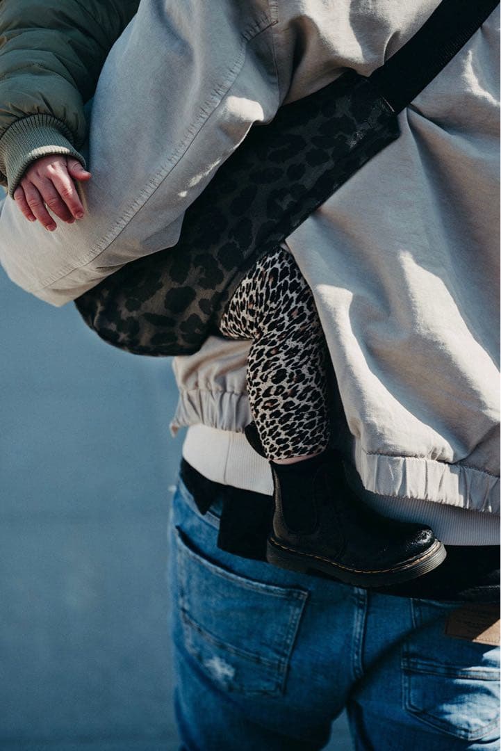 未使用に近い】WILDRIDE アクティブキャリー グレー レオパード - メルカリ