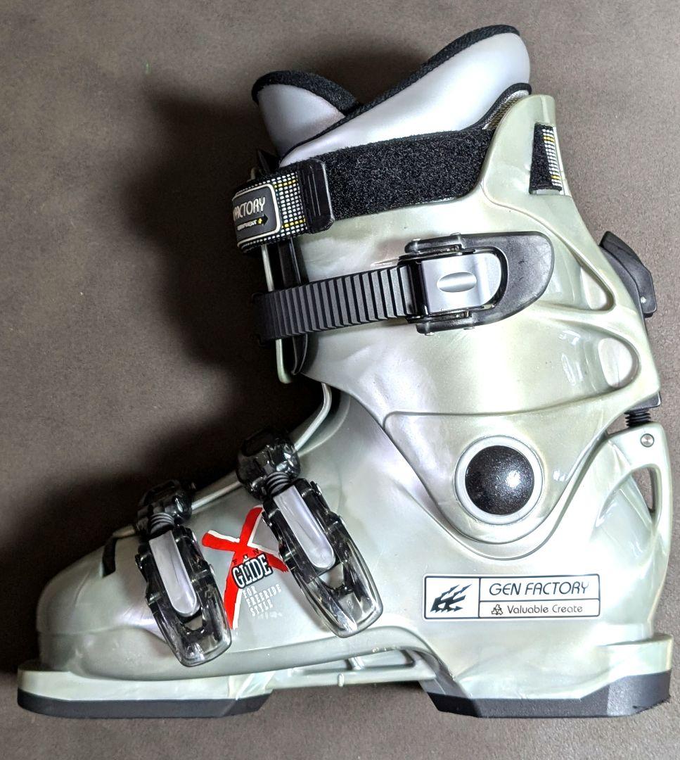 【極美品】GENFACTORY スキー ブーツ　24.5cm