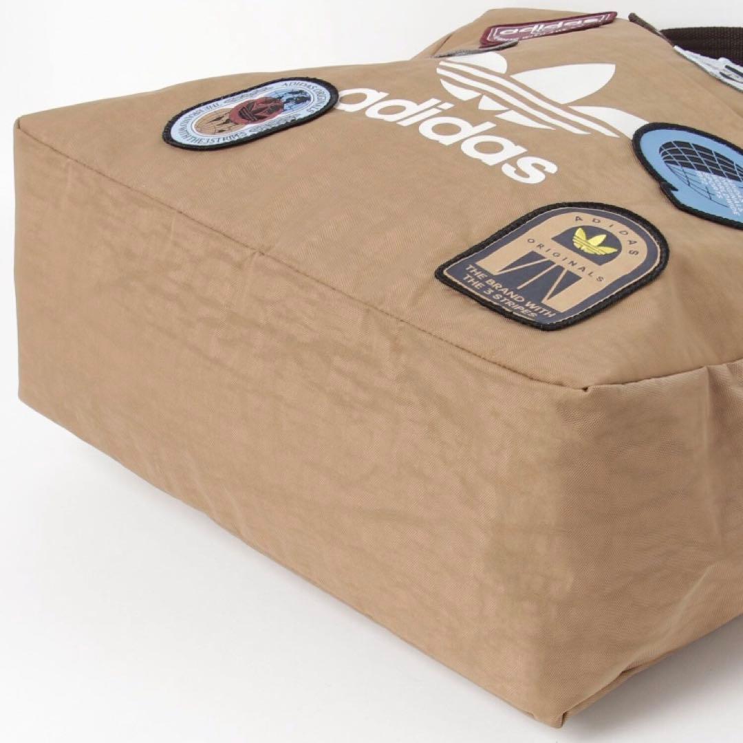 新品⭐️adidas originalsレコード トートバッグ ベージュ ブラウン