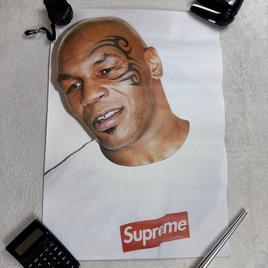 AW07 Supreme × Mike Tyson ポスター中古 正規品 - メルカリ