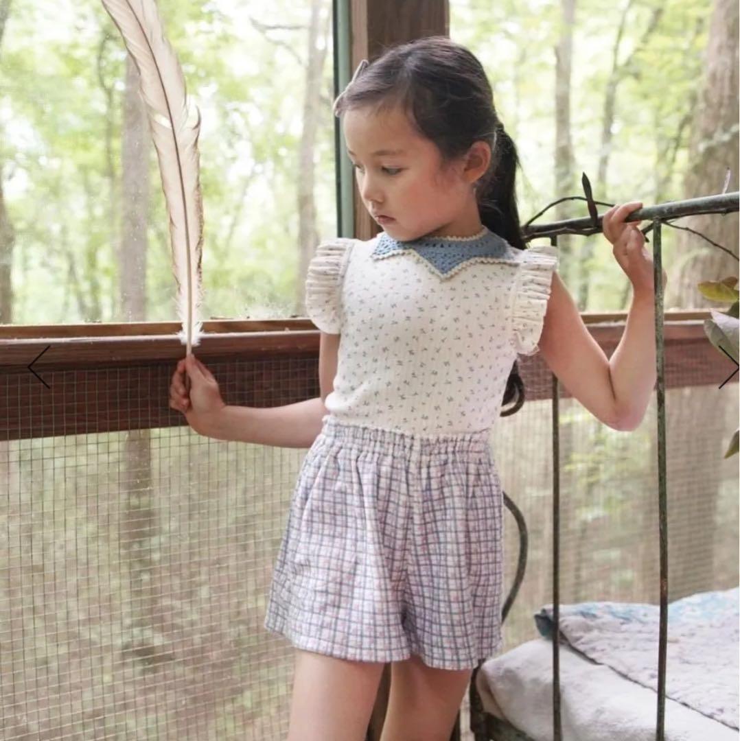 SOOR PLOOM Frill Tee Blueberry 8y - メルカリ