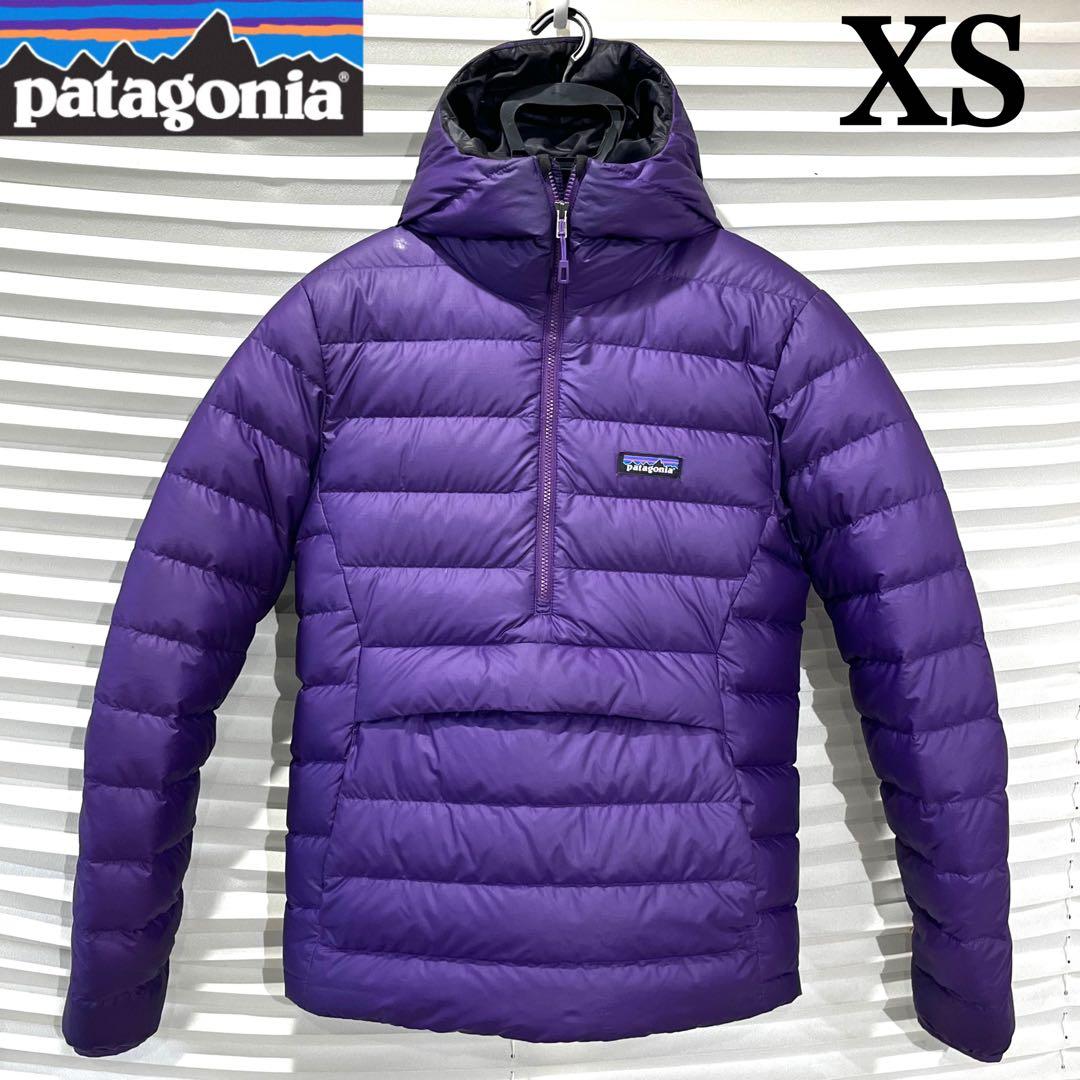 極美品】Patagonia パタゴニア ダウンセーターフーディプルオーバー