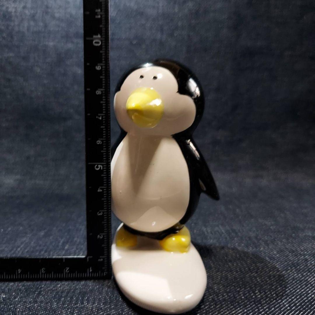 昭和レトロ サーフィン ペンギン 貯金箱 陶器製 - メルカリ