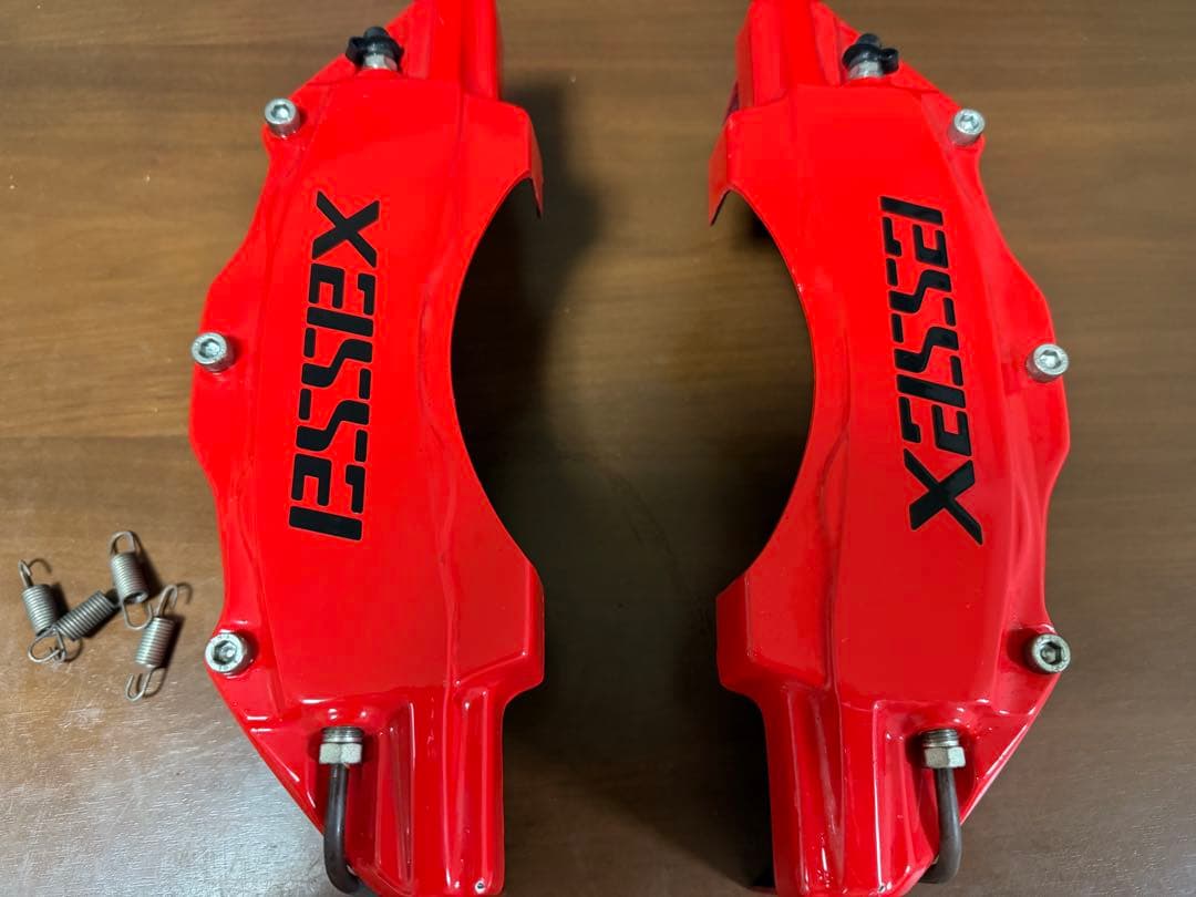 エセックス(essex) ブレーキキャリパーカバー ESSEX（エセックス） キャリパーカバーVer.1□レッド/シャンパン