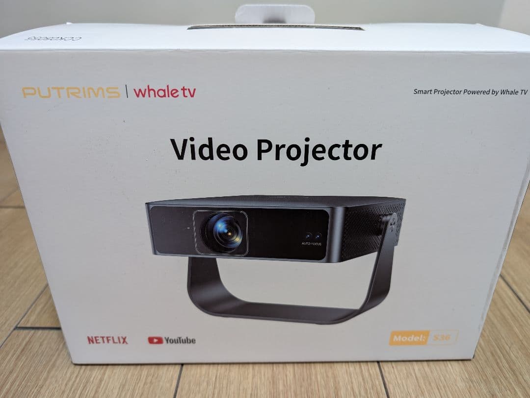 こうこうさん専用☆PUTRIMS S36 プロジェクター 小型ポータブル - メルカリ