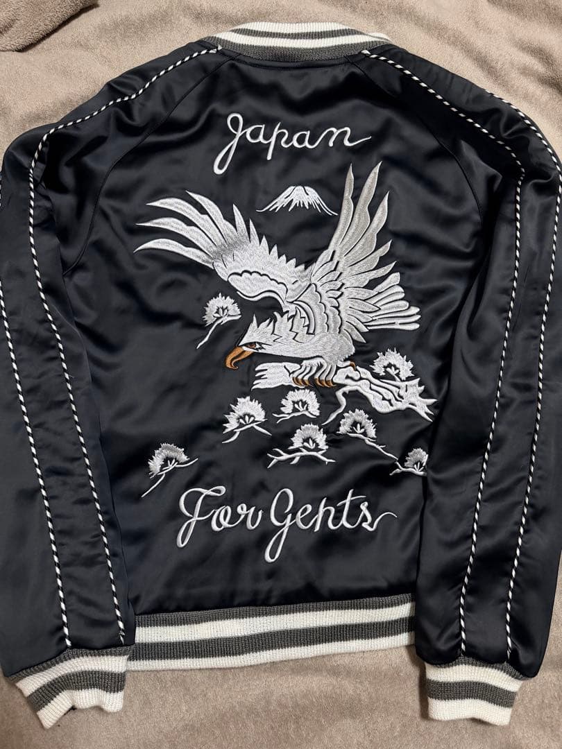 未使用近い 2面用 BUFFALO BOBS ワシ 日本限定 スカジャン 美品