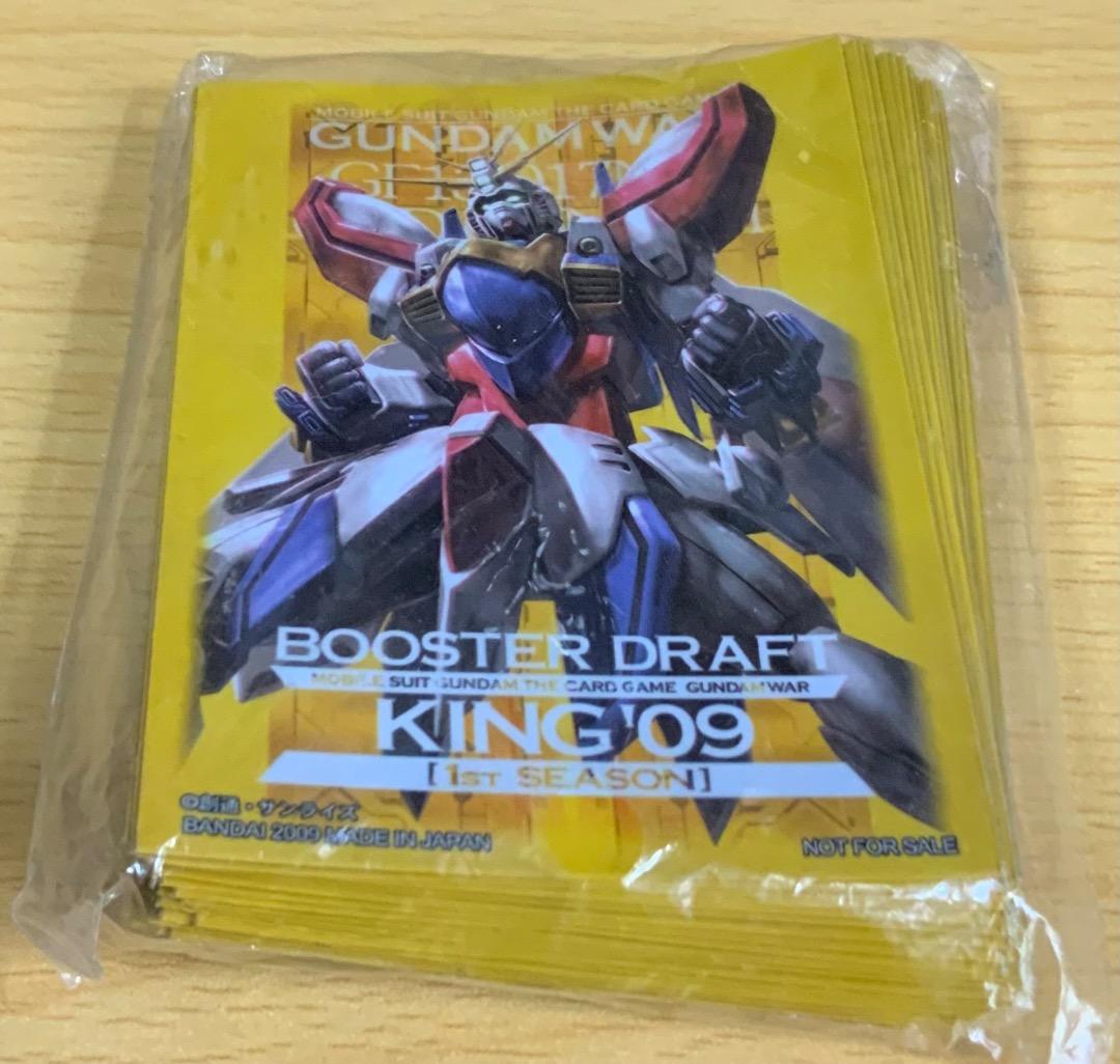 未使用】激レア ガンダムウォー ゴッドガンダム スリーブ 公式大会景品