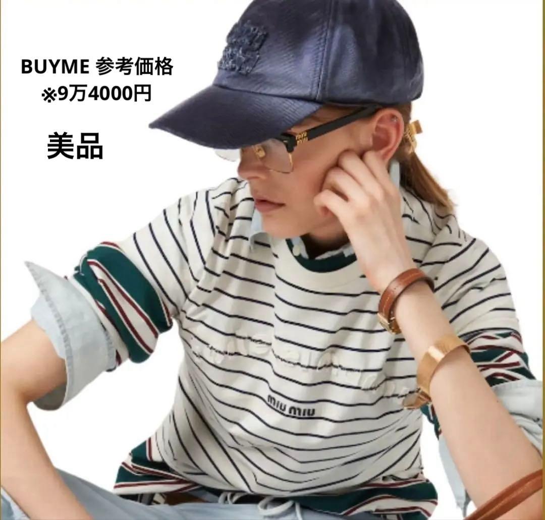 正規 完売品 Lサイズ miumiu デニム ベイスボールキャップ 美品 - メルカリ