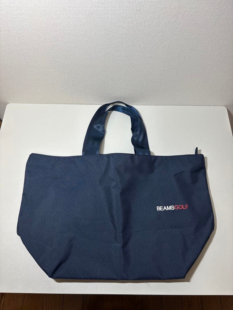 未使用品 BEAMS GOLF ネイビー ロッカーバッグ - メルカリ