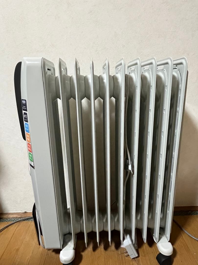 DeLonghi H771015EFSN-BK オイルヒーター Amazon | デロンギ オイルヒーター 最大13畳 ゼロ風暖房 ヒーター 電気
