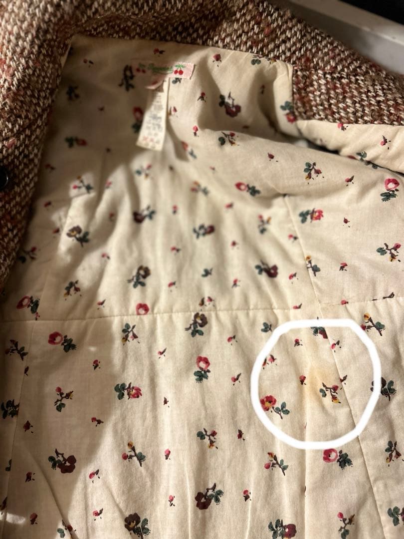 ボンポワン ダブルブレストコート 8an - メルカリ