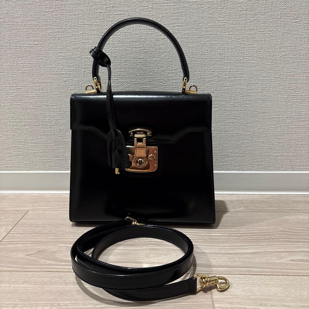GUCCI レディロックスモール ハンドバッグ - メルカリ
