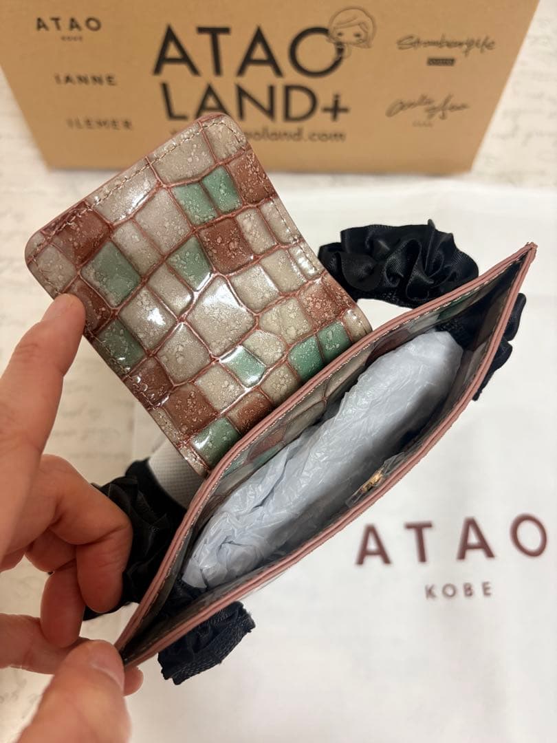 新品未使用】アタオ 福袋 2026 バティ 長財布 ペタンコ ポシェット