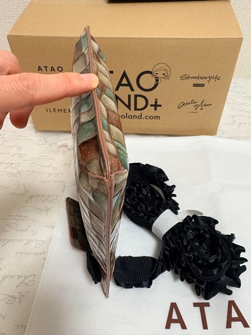 新品未使用】アタオ 福袋 2026 バティ 長財布 ペタンコ ポシェット