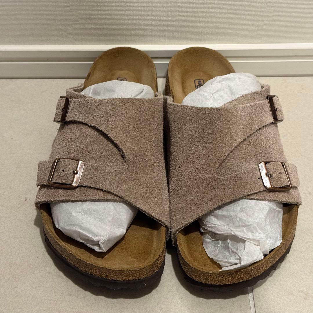 【値下美品箱有】ビルケンシュトックZURICH レギュラー幅38（24.5cm）