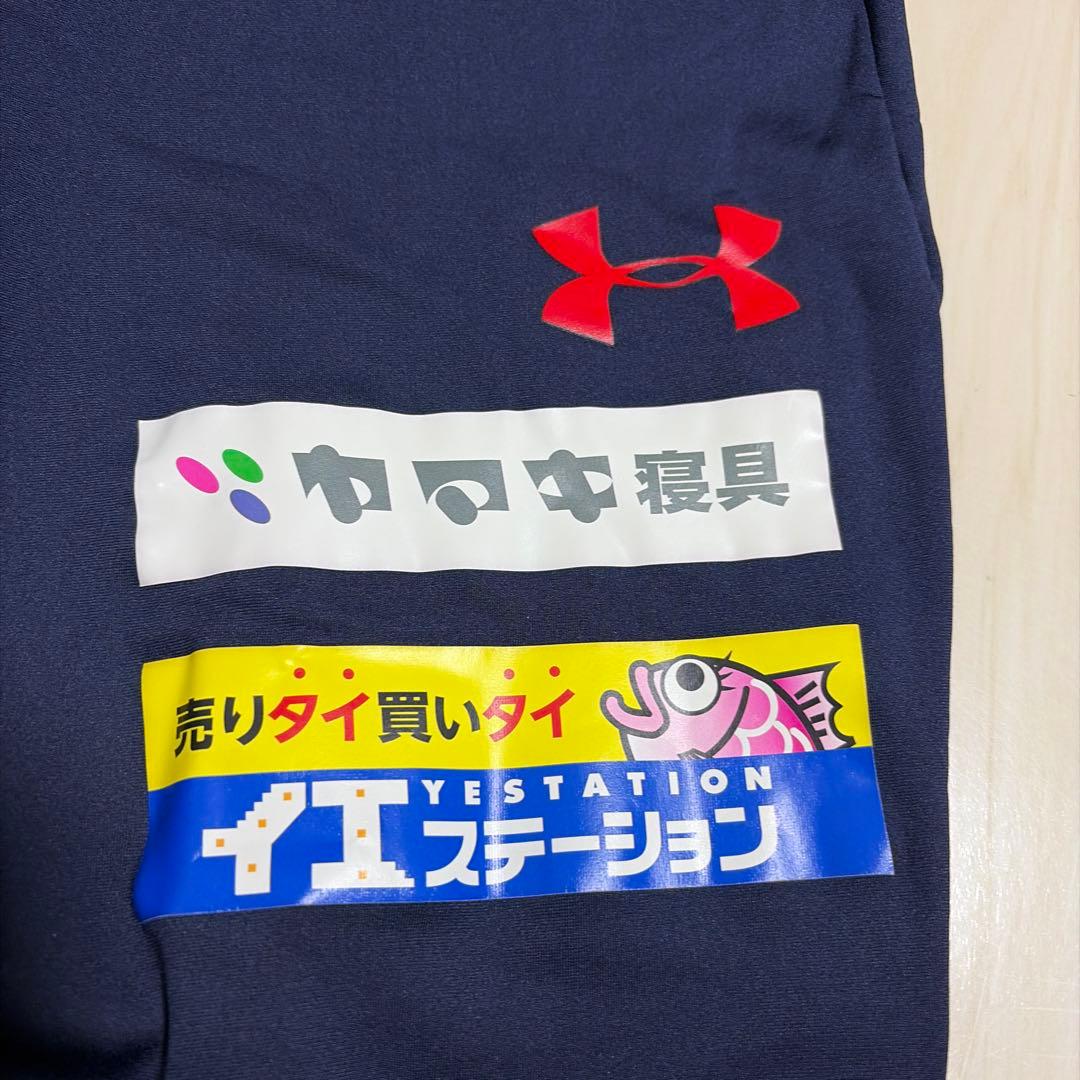 アンダーアーマー いわきFC 選手支給品 トレーニングパンツ M - メルカリ