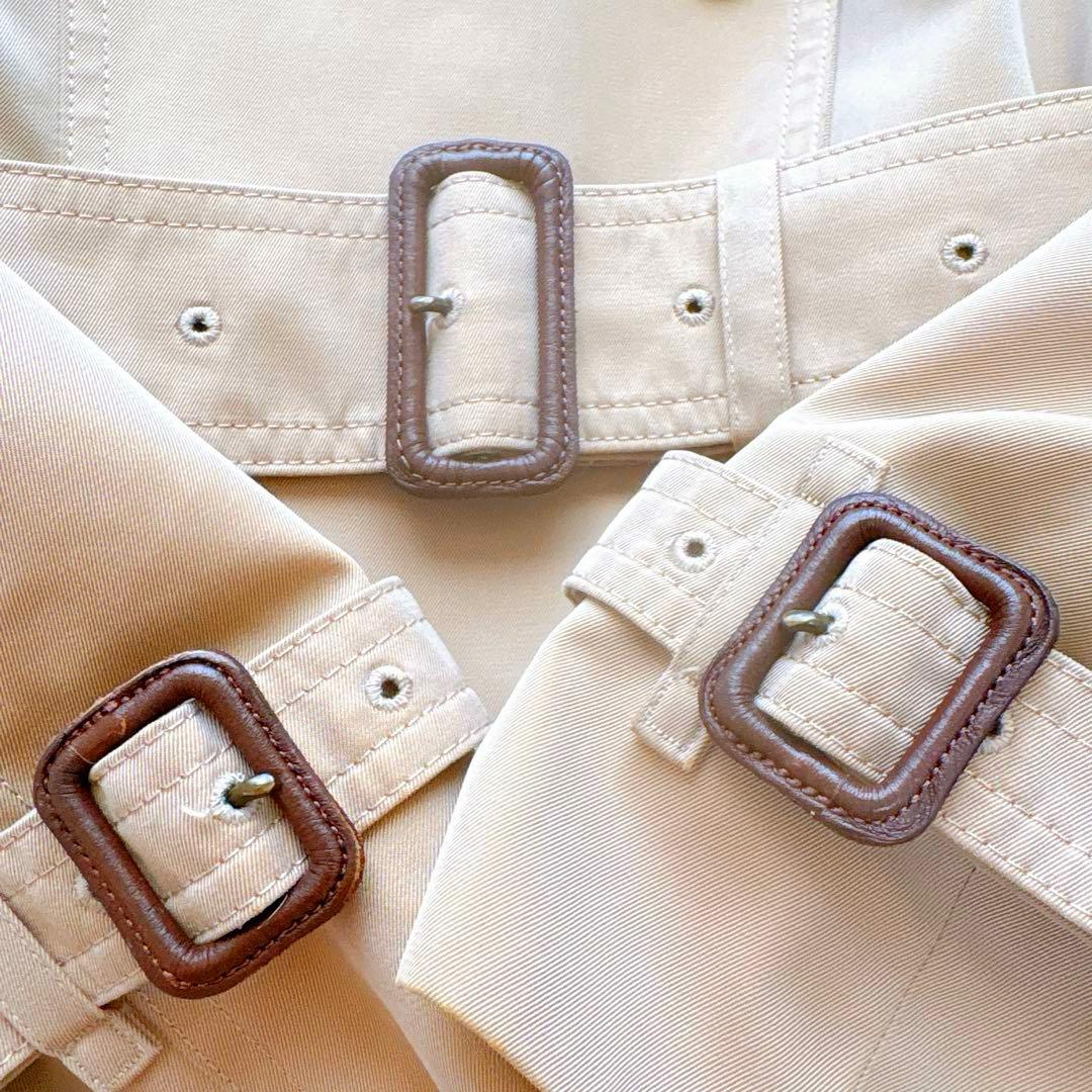 美品✨バーバリー ロンドン ハニーベージュ ギャバジン トレンチコート