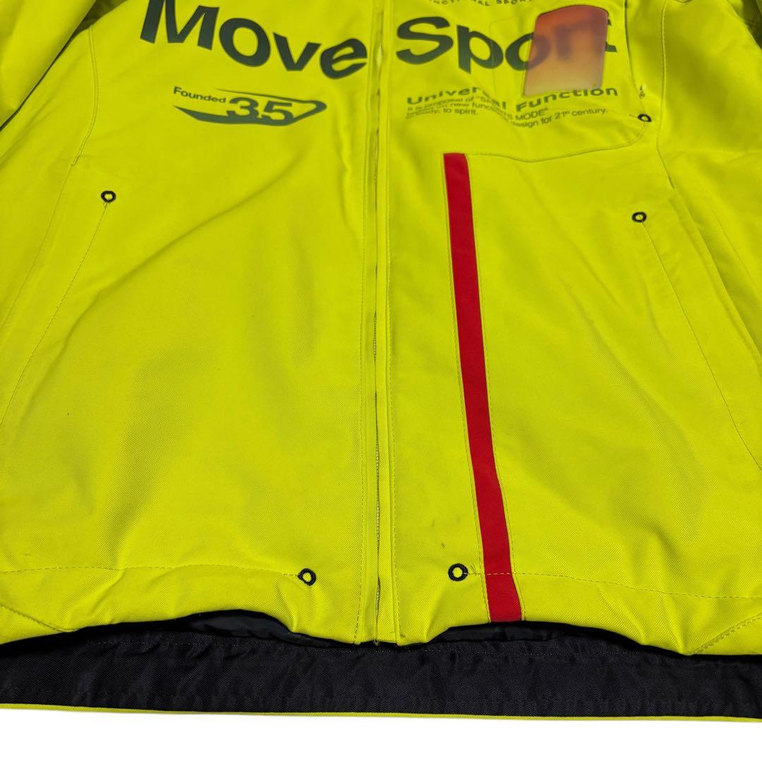 DESCENTE デサント スキーウェア スノボウェア イエロー 黄色 フード