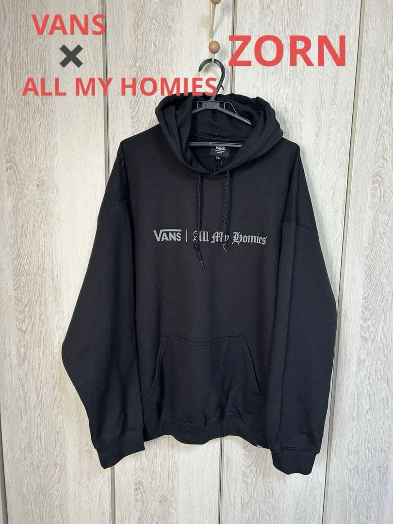 VANS ✖️ ALL MY HOMIES ZORN コラボ パーカー - メルカリ