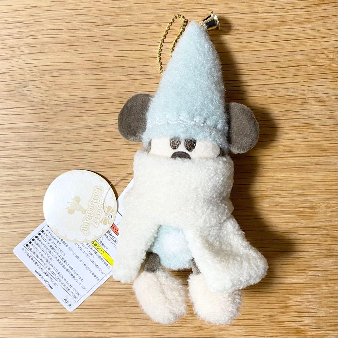 ☆ディズニークリスマス2025 リルリンリン ぬいぐるみバッジ 水色