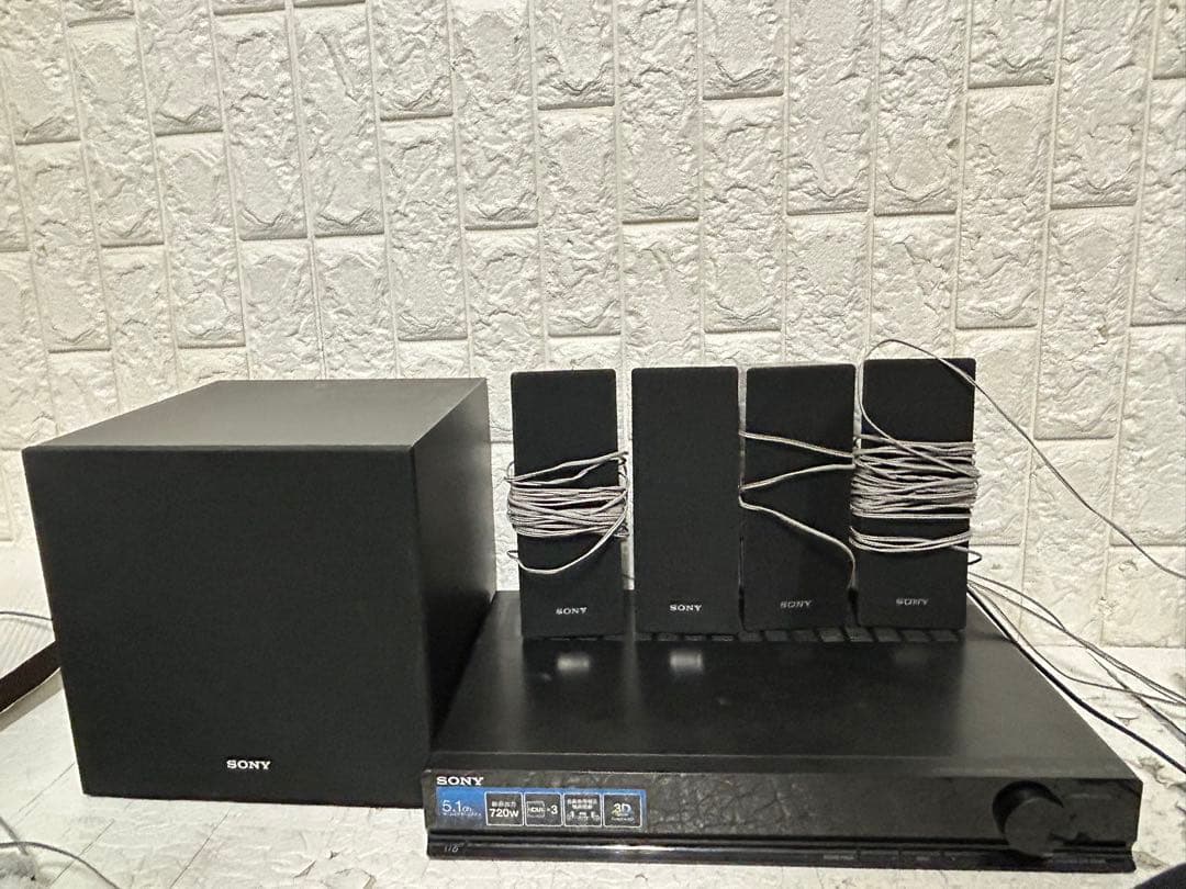 Sony 5.1chサウンドシステム AVレシーバー STR-KS380 - メルカリ