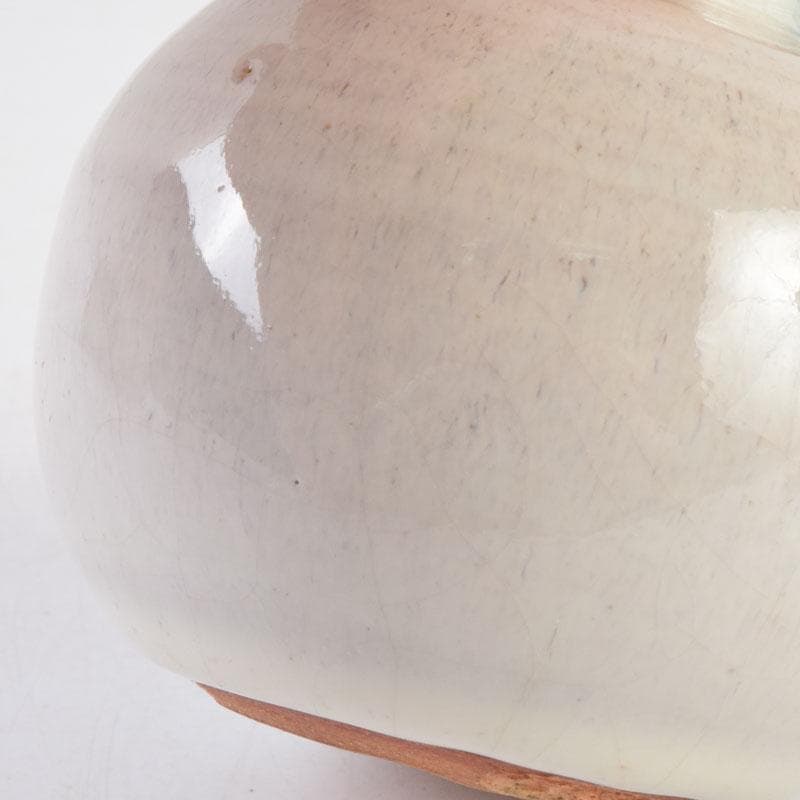 よりまき様専用 茶道具 板谷波山作 素釉 茶入 仕覆付 共箱 D 9192