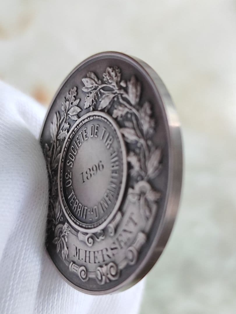 超レア】1880´s フランス マリアンヌ シルバーコイン 銀メダルの通販は