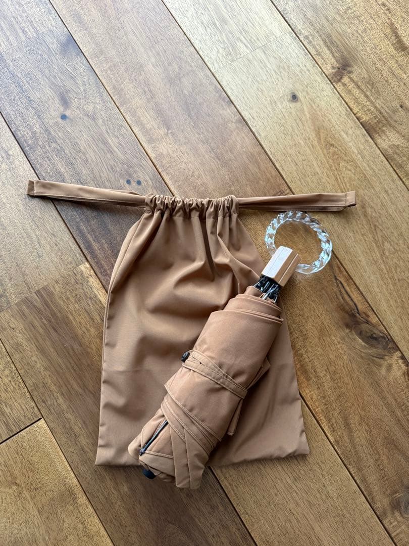 大森商店　折り畳み　日傘　キャメル ものづくりを垣間見る。好きを詰め込んだ〈大森商店〉｜Demi-Luxe