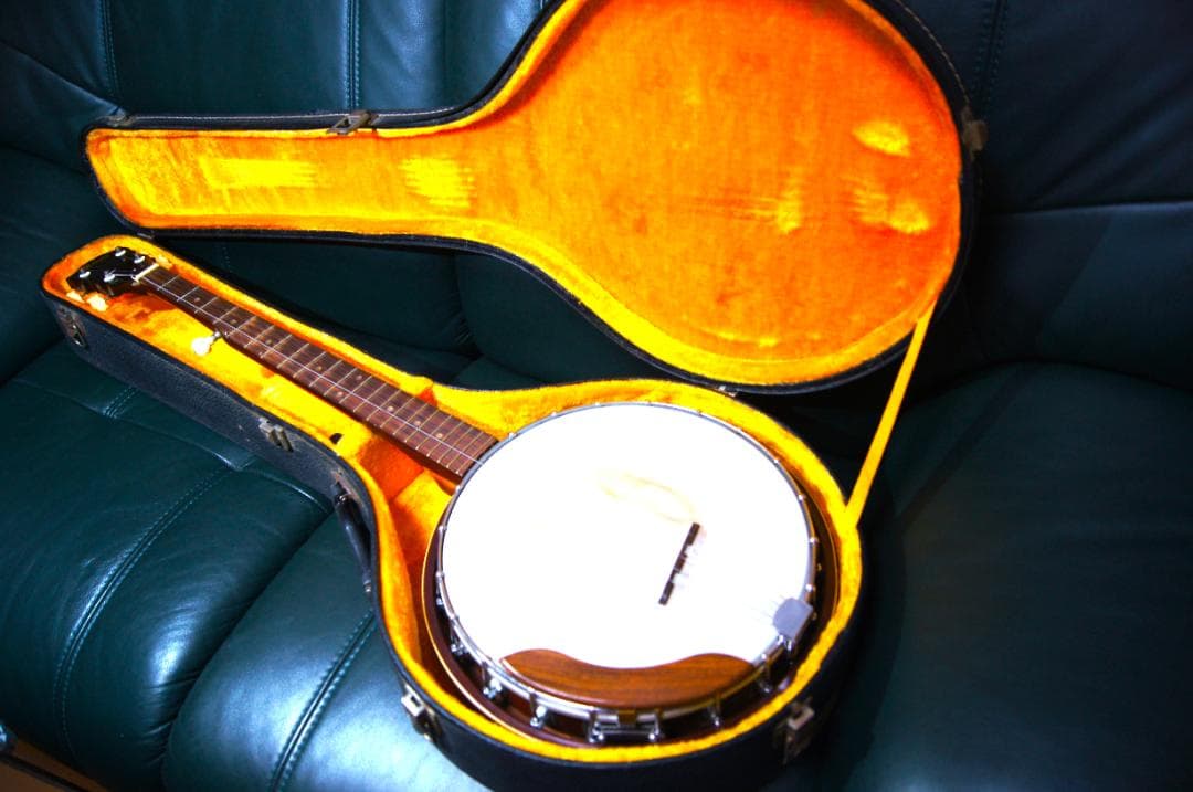 5弦バンジョー (ハードケース付き) - メルカリ
