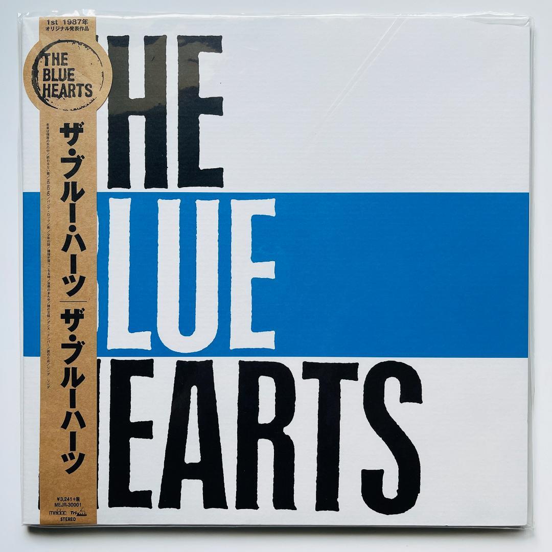 貴重帯付 レコード ステンシル ザ・ブルーハーツ THE BLUE HEARTS