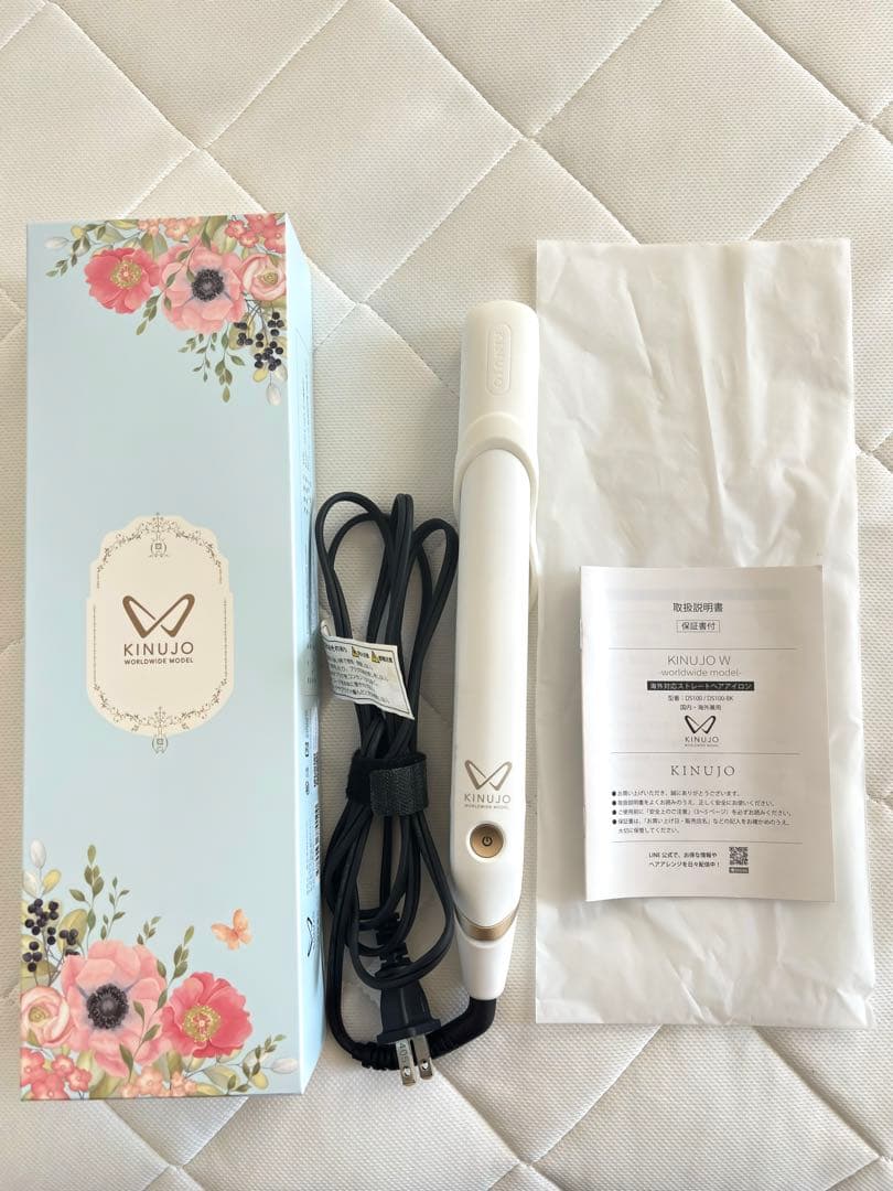 KINUJO 絹女　ストレートヘアアイロン　箱あり 楽天市場】【公式限定ガイドブック付き】 絹女～KINUJO～ キヌージョ