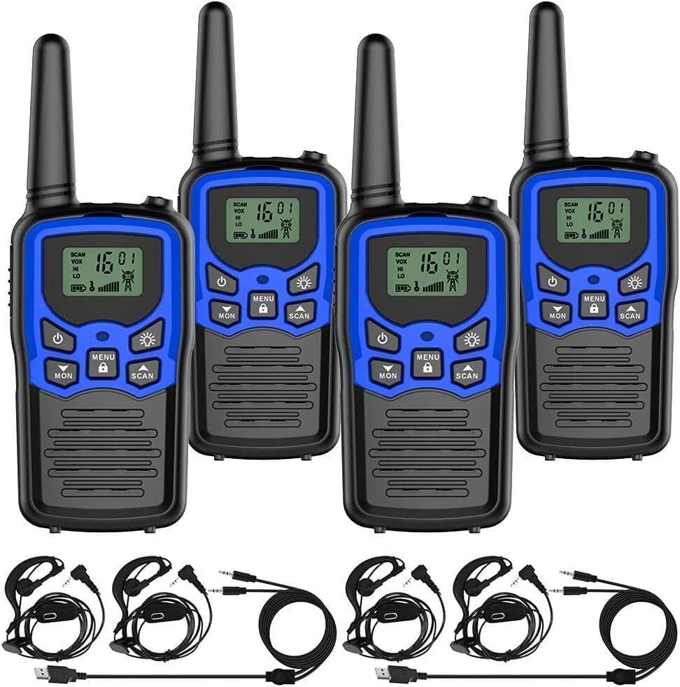 M2291-118-89】インカム 特定小電力 トランシーバー 4台セット