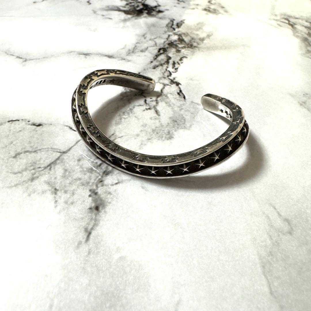 CODY SANDERSON クラウズカーブズ&スターズ シルバー バングル