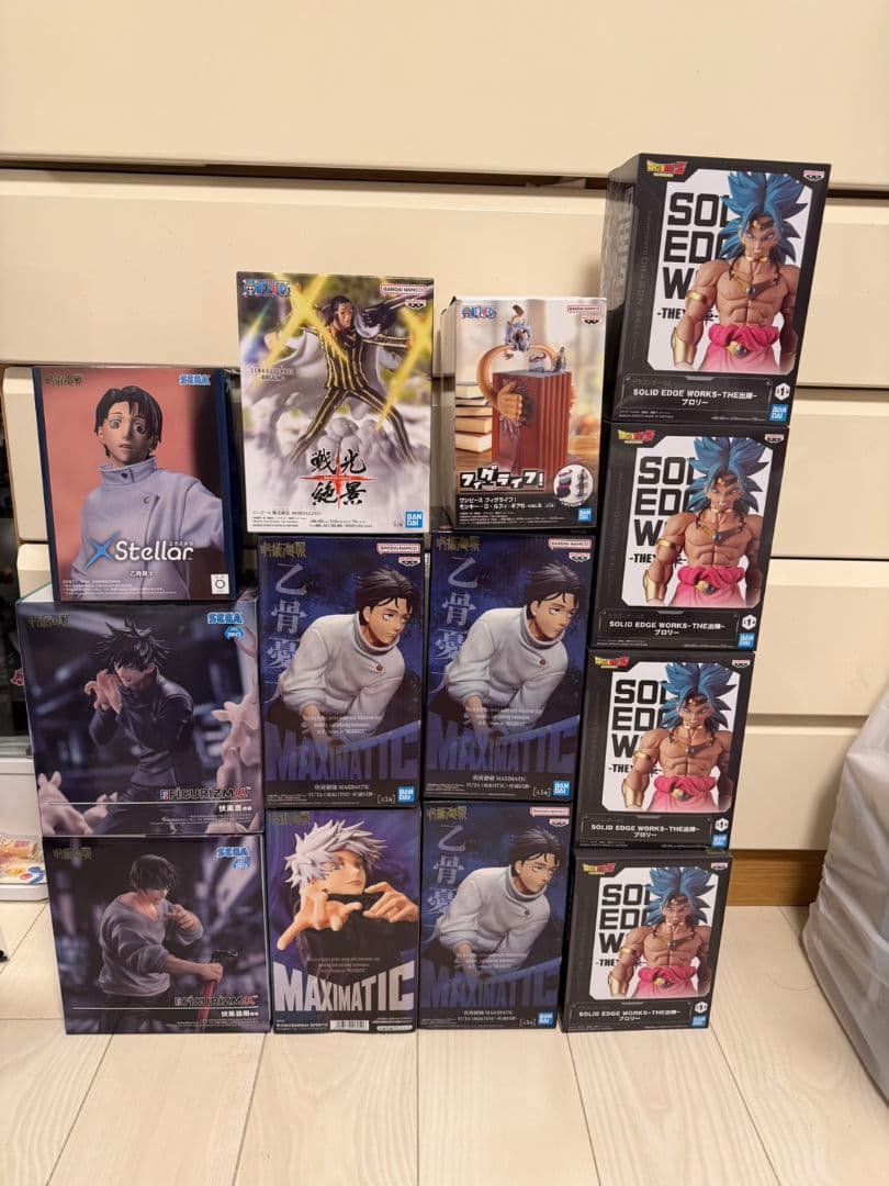 呪術廻戦&ワンピース&ドラゴンボール 最新プライズフィギュア13体