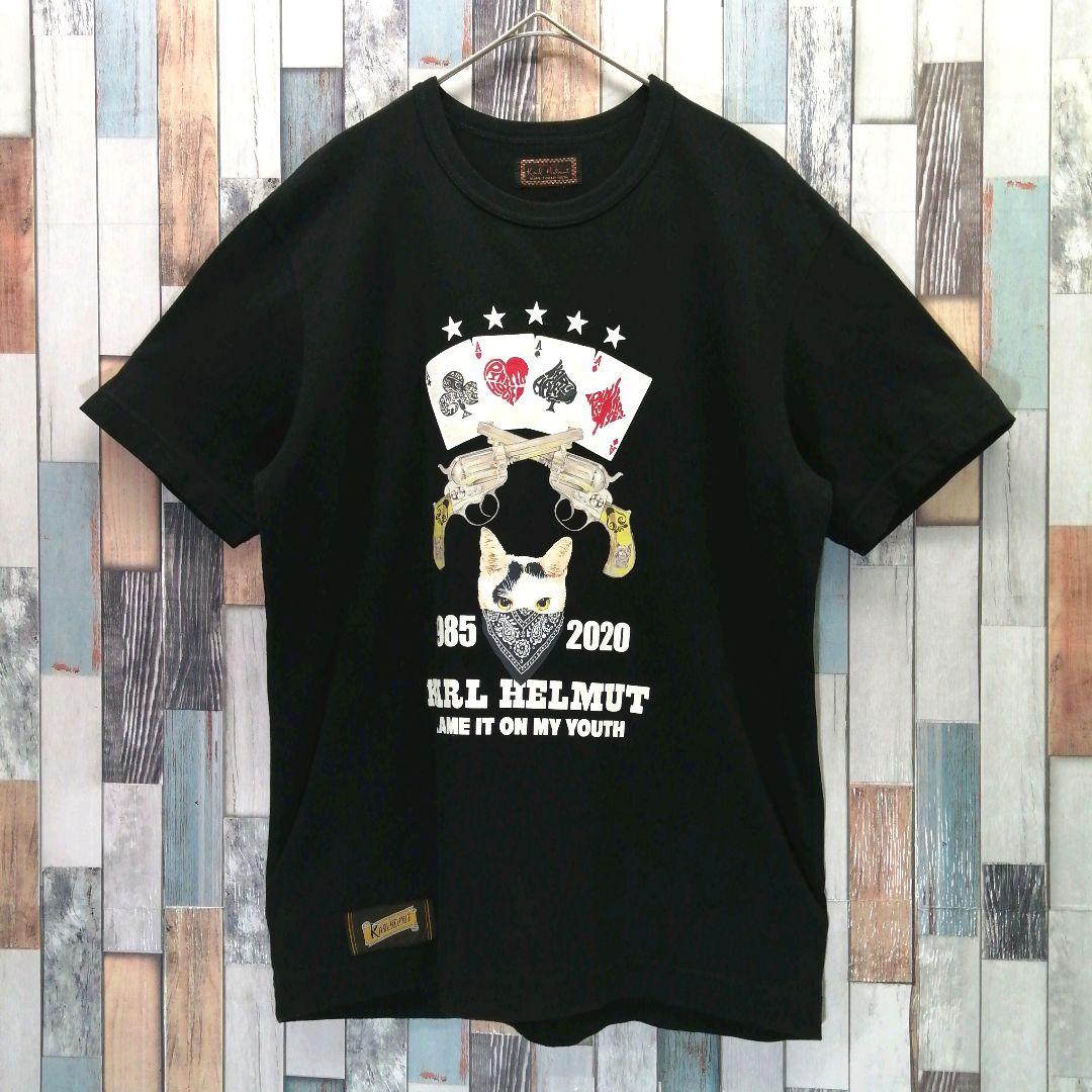 Karl Helmet カールヘルム Tシャツ ネコ トランプ - メルカリ