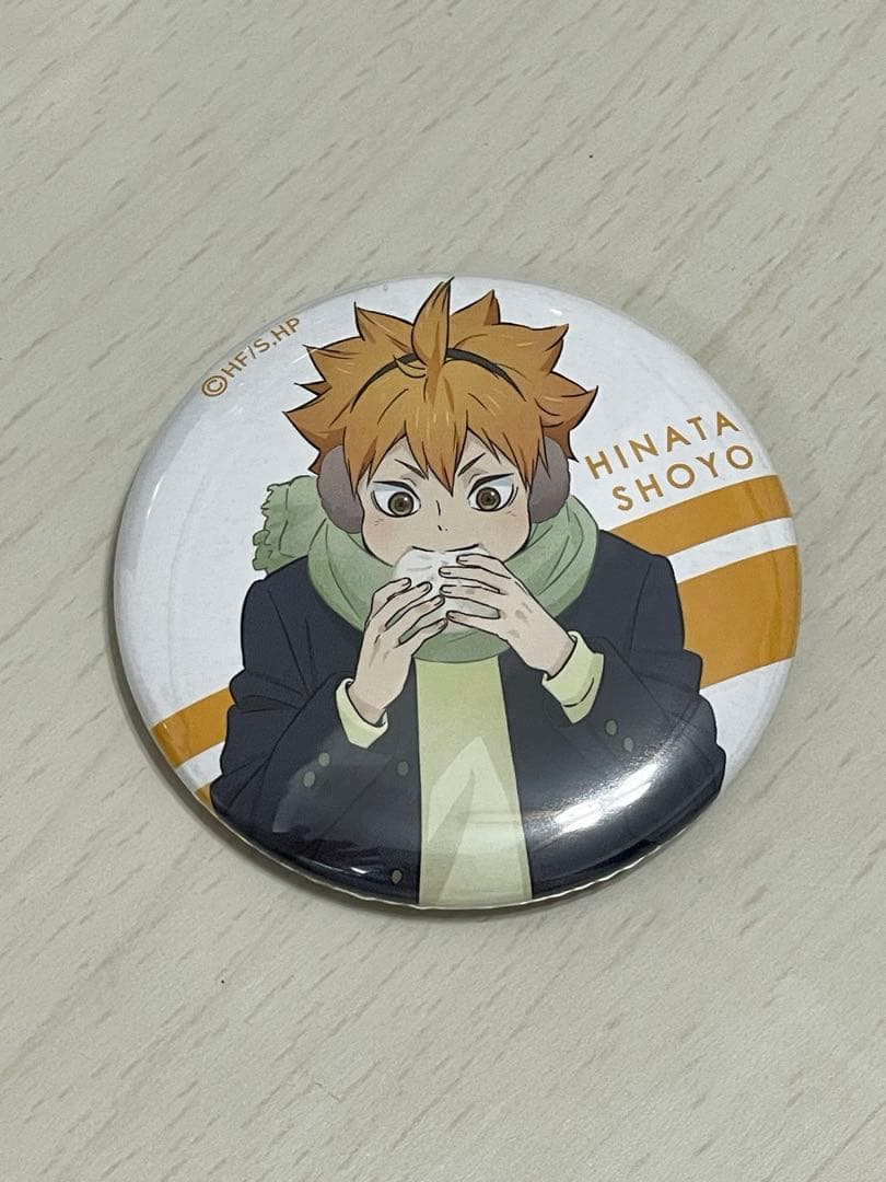 ハイキュー はふはふ ポップアップ 缶バッジ 日向 翔陽 - メルカリ