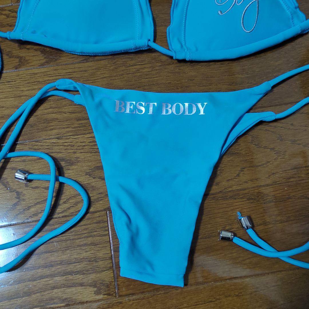 ベストボディジャパン公式決勝用ビキニ 水色　Sサイズ