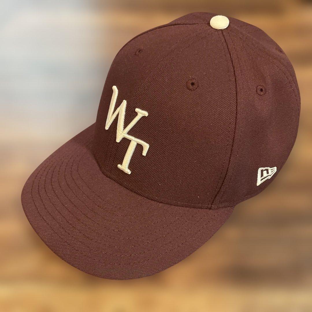 WTAPS 59FIFTY ベースボールキャップ 7 3/8 WTAPSのバーガンディカラー
