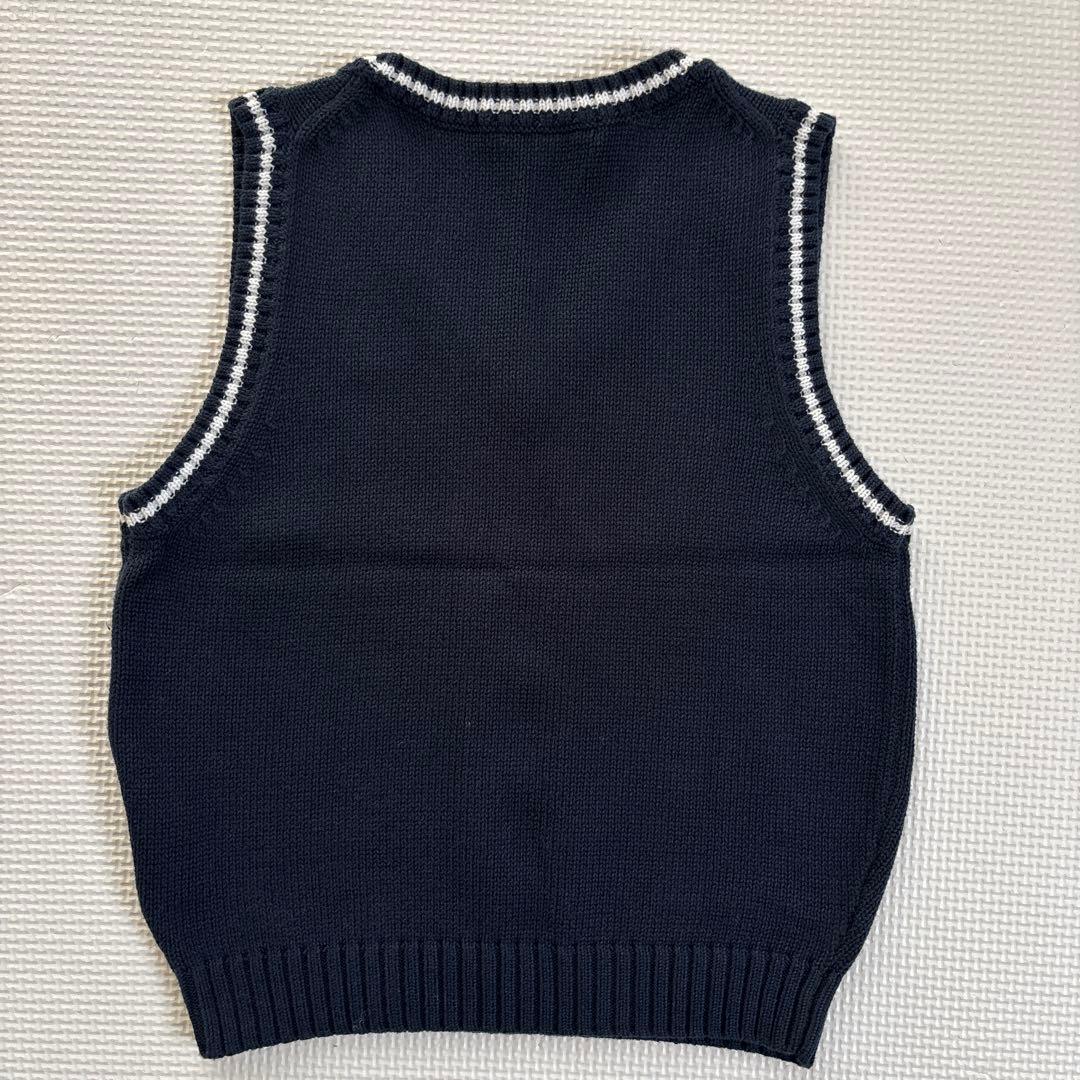 BURBERRY LONDON ベスト 110A 紺色 - メルカリ