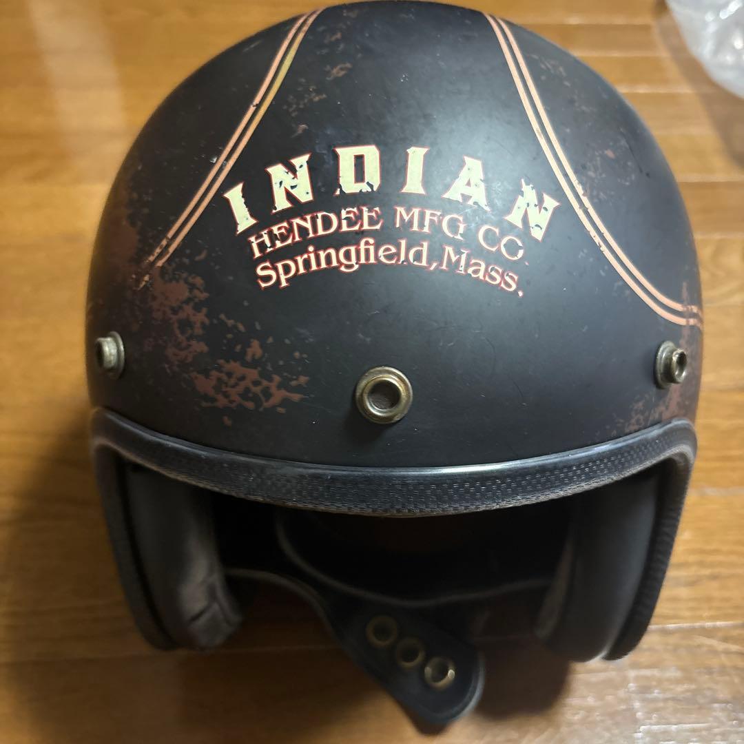 インディアン ジェットヘルメット マットブラック インディアン ジェットヘルメット マットブラック インディアン マット