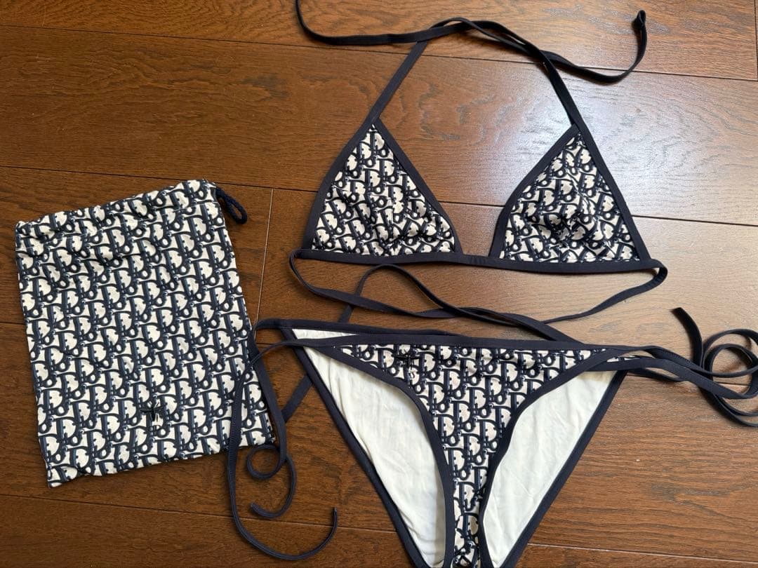 ⭐︎半額以下⭐︎ Dior オブリーク ビキニ 上S 下XS 水着 - メルカリ