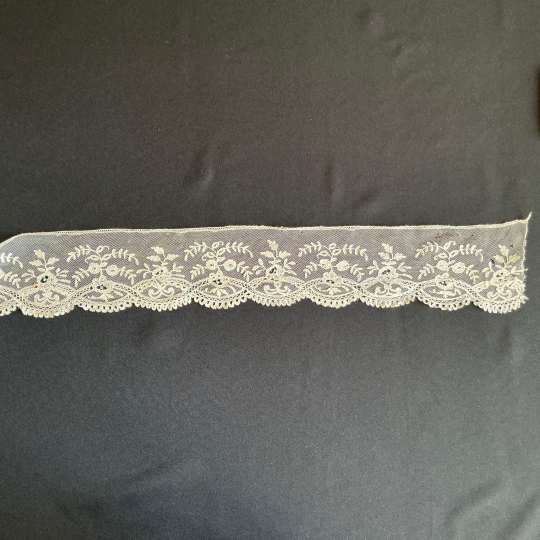 3】ベルギーアンティーク 手仕事 ブリュッセル デュシェスレース