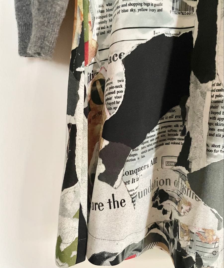 未着用】モスキーノクチュールひざ丈ワンピース - メルカリ