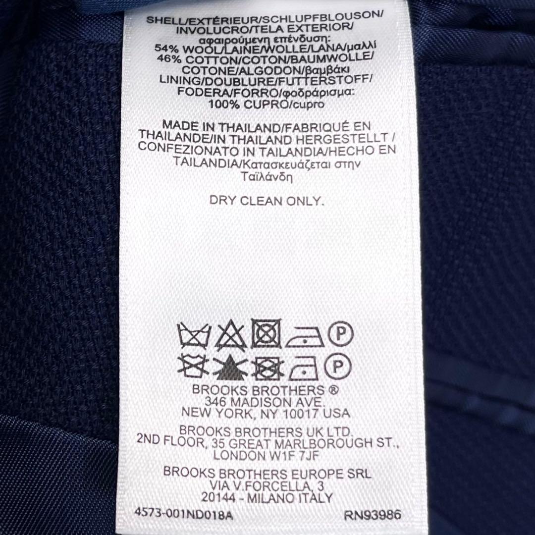 極希少 ブルックスブラザーズ LEOMASTER 紺ブレ REGENT 40S - メルカリ