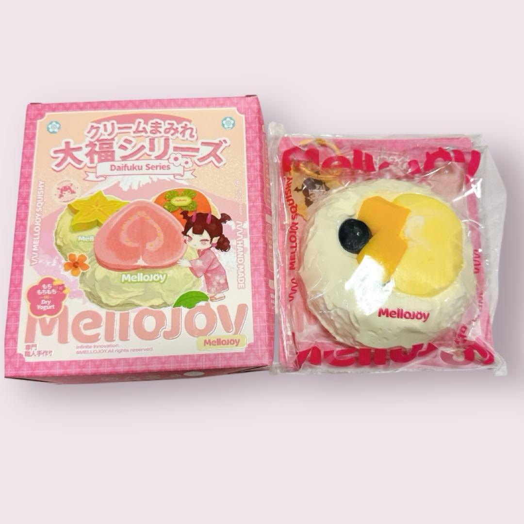 あん様Mellojoy メロジョイ スクイーズ 大福 マンゴードリアン